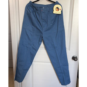 Women's Cherokee Blue Straight Leg Pants Size 16 #0018